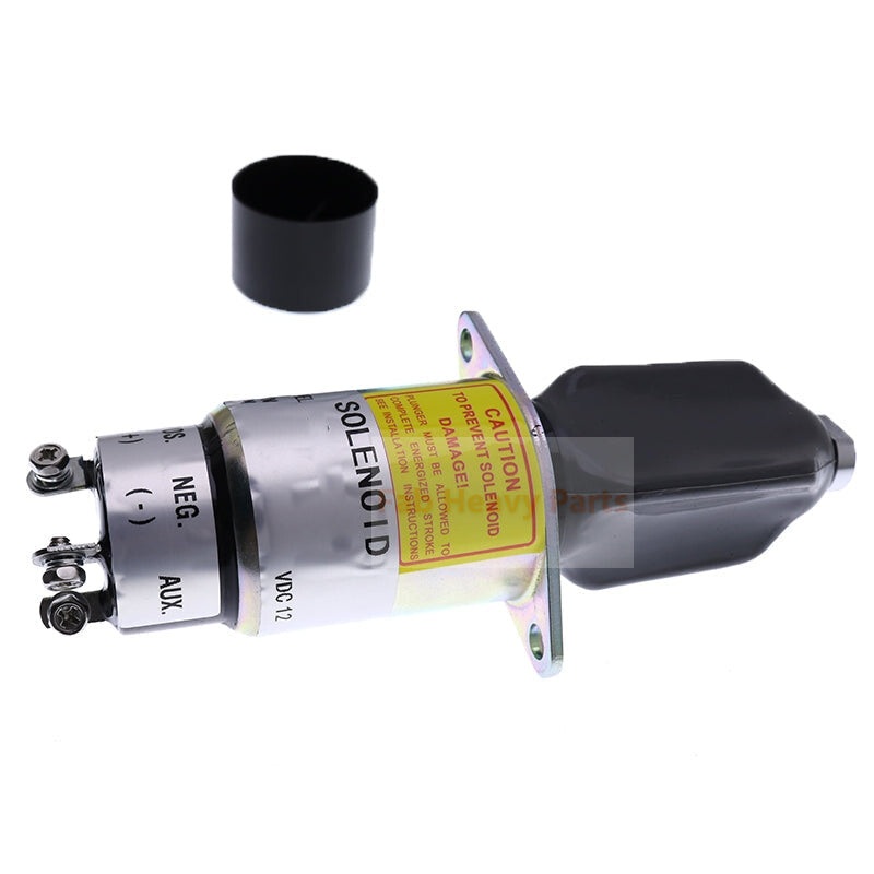 Stop Solenoid 1751-12A6U1B1S5A Shutdown Engine Fits for Woodward(Synchro-Start)