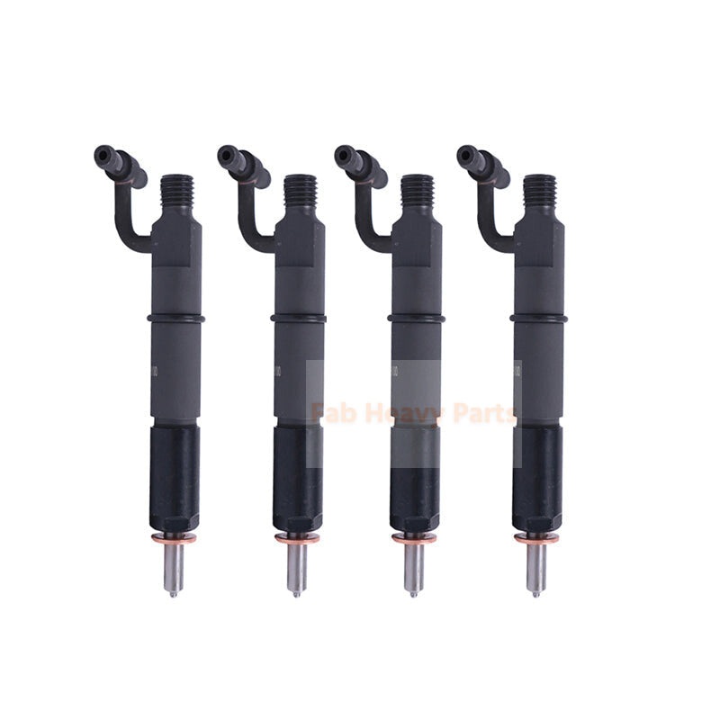 4 Piece Fuel Injector 6208-11-3100 Fits for Komatsu Engine SAA4D95LE-3A-4M SAA4D95LE-3B-4A Excavator PC130F-7
