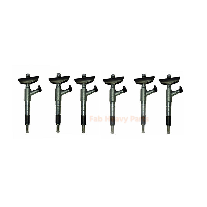 6 Piece Fuel Injector 9430612545 1153002746 1-15300274-6 Fits for Isuzu Engine 6BG1TC
