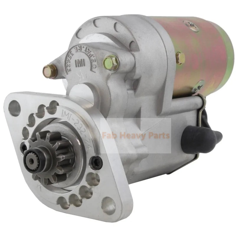 12V Starter Motor QD100C3 3000-0120 YJQD100C3 Fits for Engine Y380 Y385 (not for Huanghe TY290 engine)