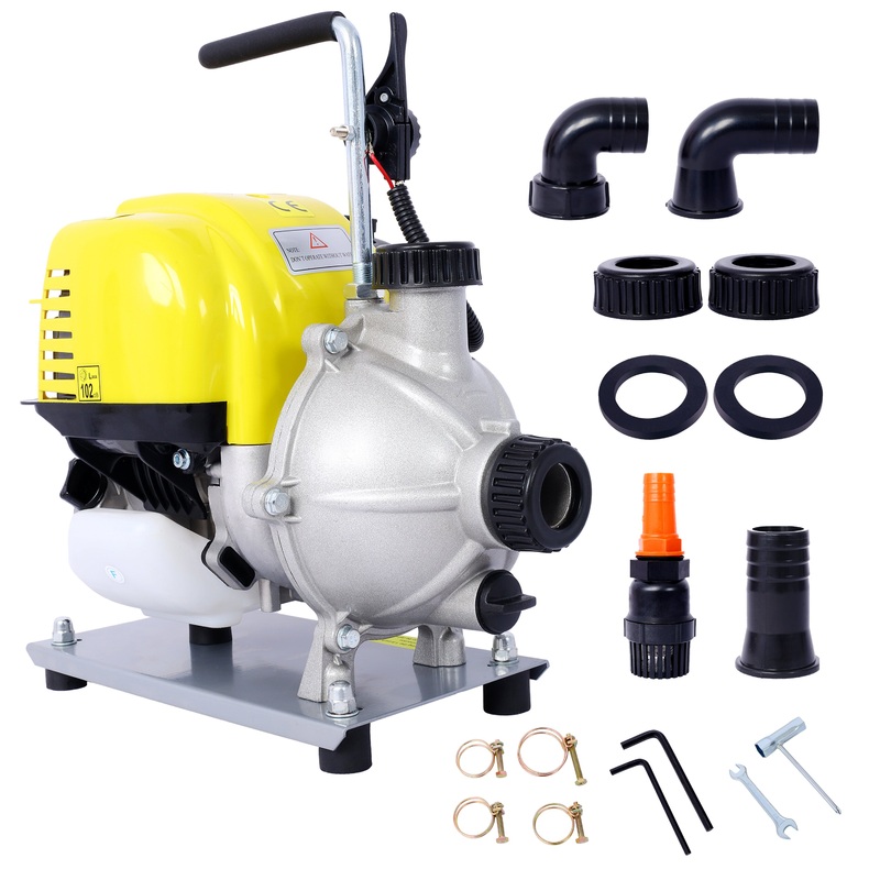 38CC 4-Stroke Gasoline 1.5Inch Portable Gas-Powered Commercial Engine Water Pump 8500r/min