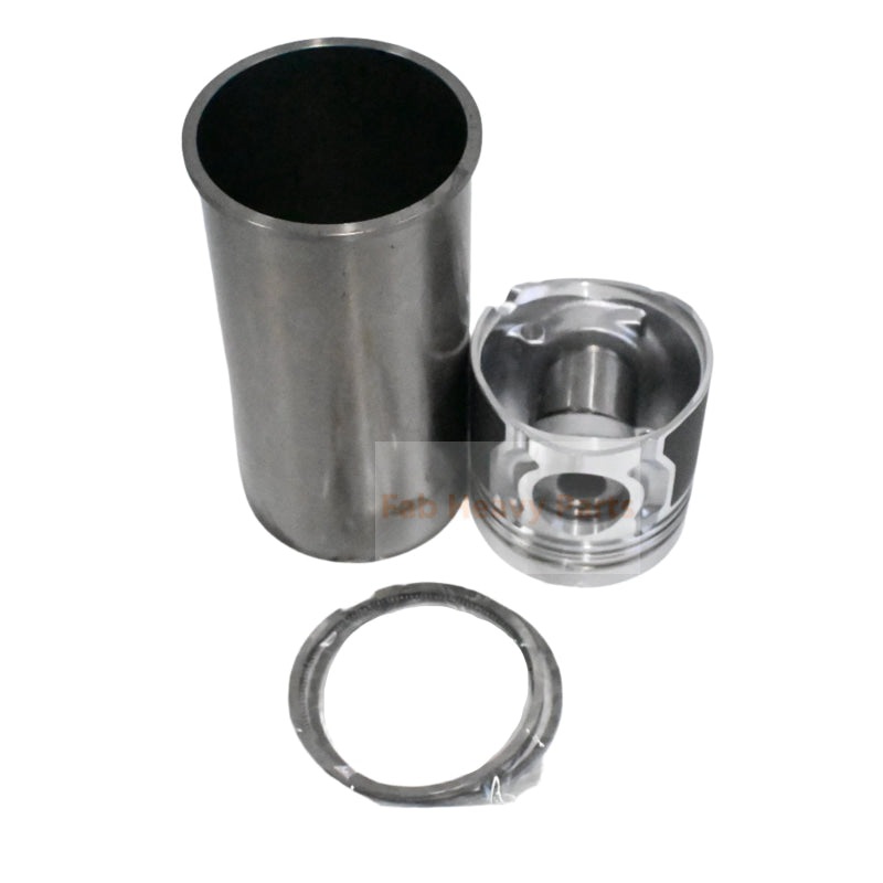1 Set of Piston and Cylinder liner Kit Fits Doosan Engine DL06 Doosan Excavator DX225LC
