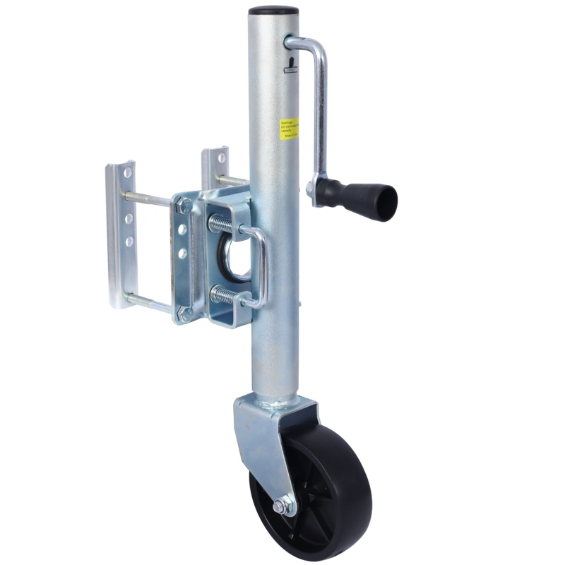Trailer Jack Boat 32.8 in Bolt-on Tongue Capacity 1000 lb with PP Wheels and Handle