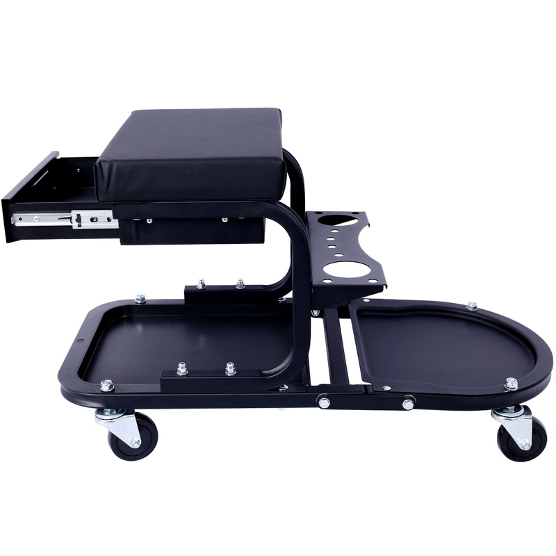 Ultimate Rolling Detailing & Utility Cart 15′ 1/2 x 8′ 3/4 x 18′ 1/2 Black