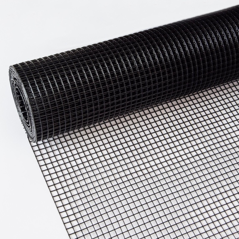 36 inch50 ft Black Vinyl Coated Hardware Cloth 19 Gauge 1/4 inch PVC Welded Wire Fence Steel