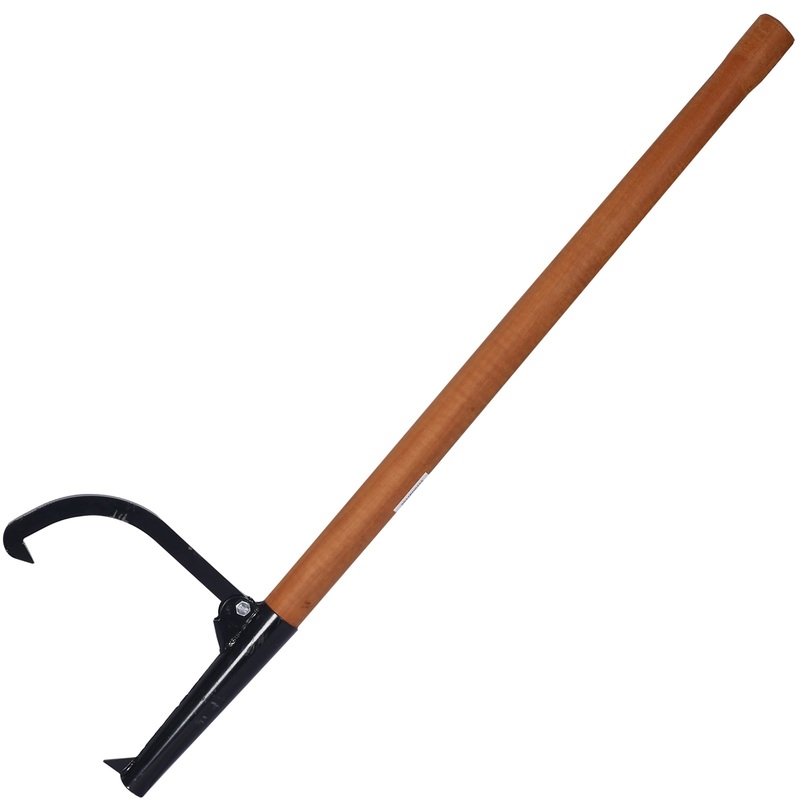 Log Peavy Cant Hook 48 Peavey Point Logging Tool Roller 15in Opening Black
