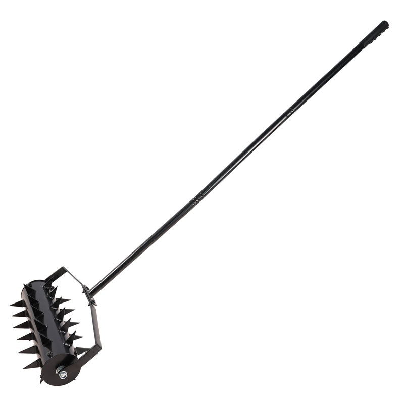 Lawn Aerators Heavy Duty Soil Penetrator Spikes–Black