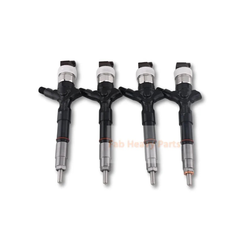 4 PCS Fuel Injector 23670-30380 Fits for Toyota Engine 1KD-FTV Truck Dyna