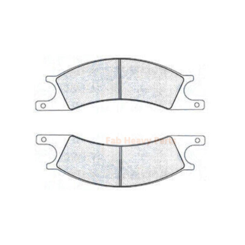 2 PCS Brake Pad 385-10-178472 for Komatsu Wheel Loader 530 530B 530-1 530B-1