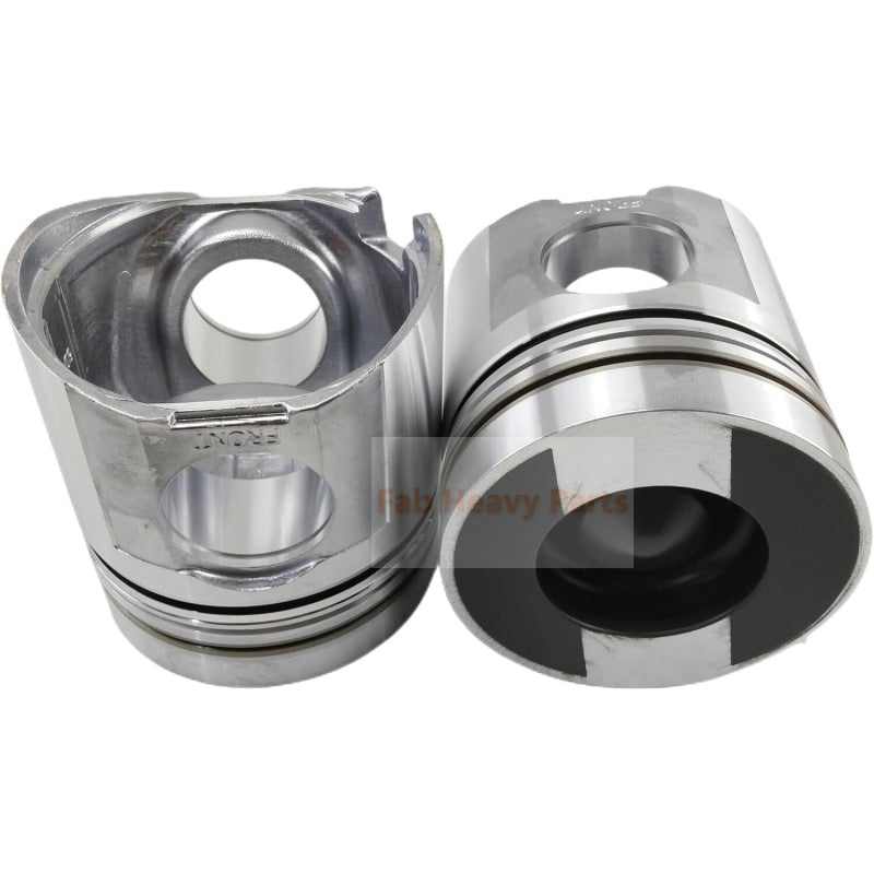 1 Piece Piston With Pin And Clips 6152-32-2610 6151-32-2110 Fits For Komatsu S6D125E-2 SA6D125E-2 SAA6D125E-2 Engine