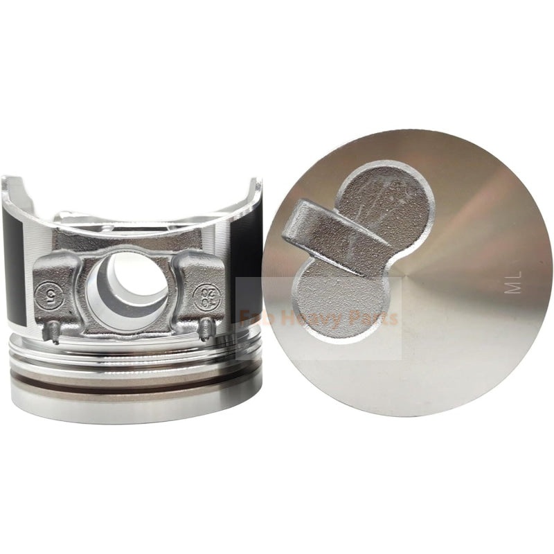 1 Piece Piston With Pin And Clips 119E10-22080 Fits For Yanmar 3TNV80 Engine Parts