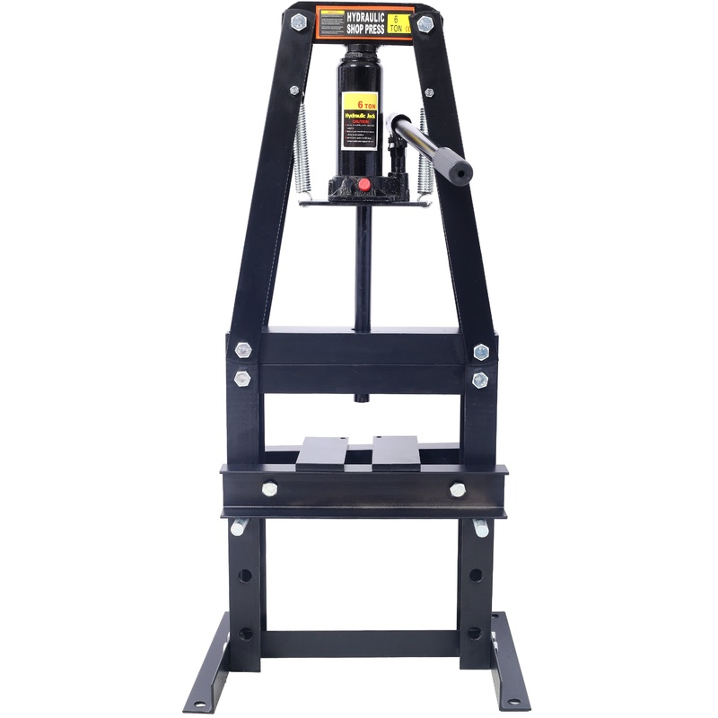6-Ton Benchtop Hydraulic A-Frame Hydraulic Shop Press with Press Plates