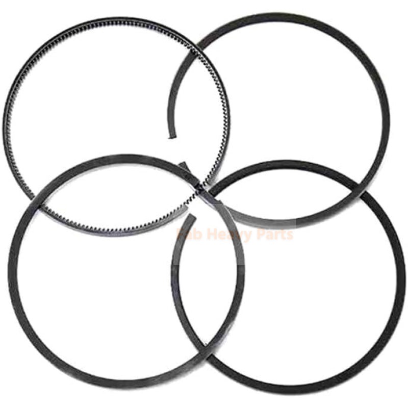 New 8 Piston Ring Set ME065717 ME999510 Fits For Mitsubishi Engine 8DC10