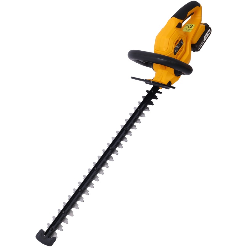 20V Cordless Hedge Trimmer 22 Inch Steel Blade Reduced Vibration Battery and Charger Included