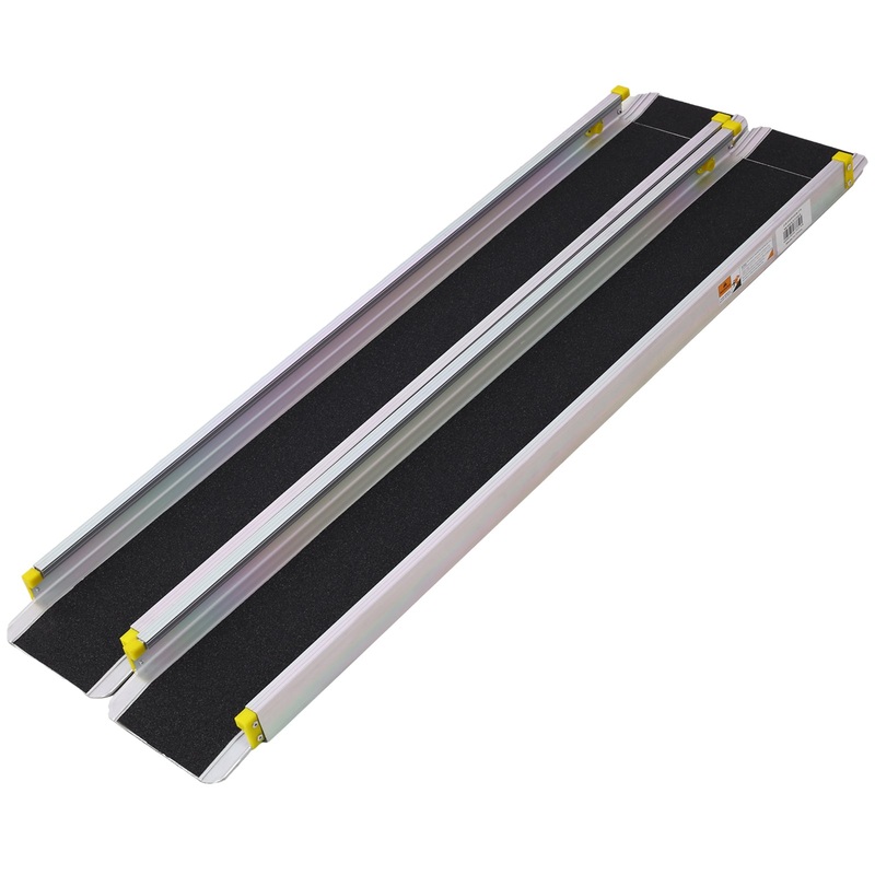 7′ Adjustable Wheelchair Telescoping Track Ramps