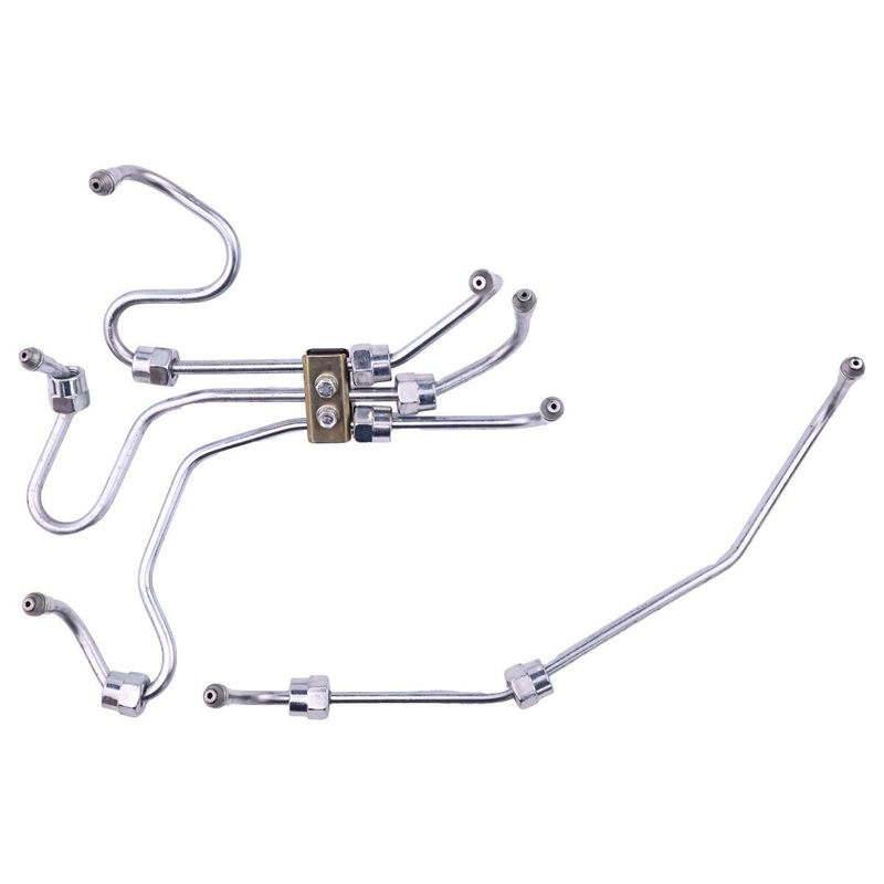Fuel Injector Pipe Set VI8970177881 VI8970177871 VI8970177891 VI8970177901 for Isuzu Engine 4JG1 4JB1 Kobelco Excavator SK80CS-1E 80MSR-1E 80MSR 70SR 70SR-1E SK80CS