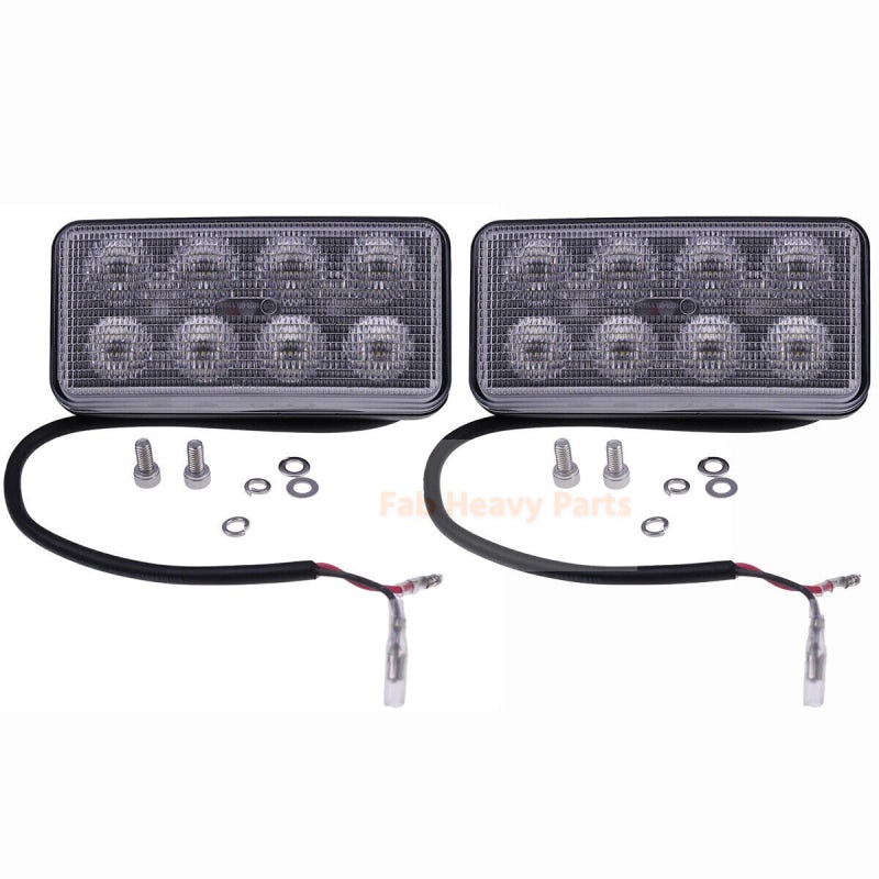 2X Led Work Light V0511-53510 Fits for Kubota SVL65-2 SVL65-2C SVL75 SVL75-2 SVL75-2C
