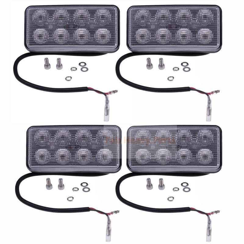 4X Led Work Light V0511-53510 Fits for Kubota SVL65-2 SVL65-2C SVL75 SVL75-2 SVL75-2C