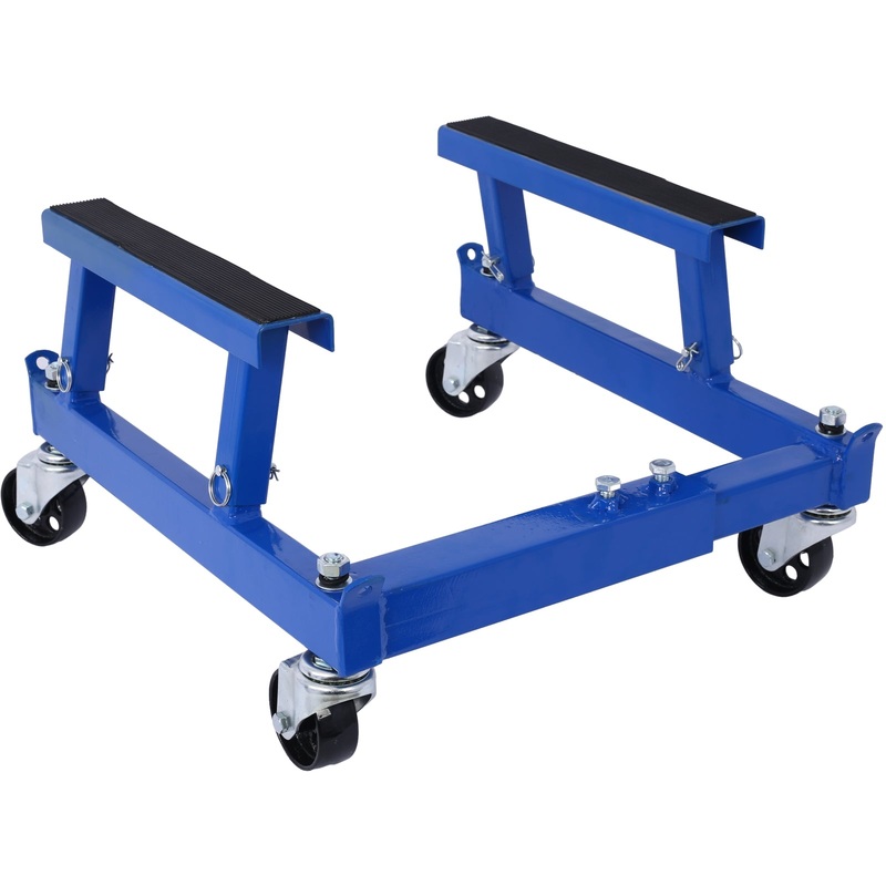 ATV Motorcycle Engine Cradle Dolly 1500lbs–Blue