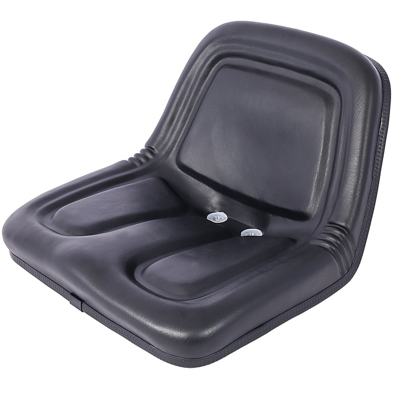 Deluxe Mower Tractor Seat with Slide–Black