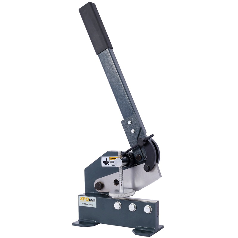 Industrial 6-Inch Sheet Metal Plate Shear Solid Construction Mounting Type Manual