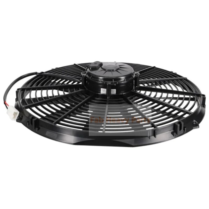 12V Condenser Puller Fan 30102201 VA18-AP71/LL-86A VA18-AP70/LL-41A Fits for Excavator Truck Generator