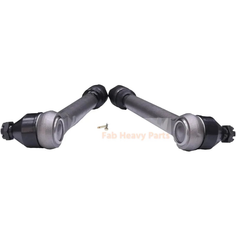 2PCS Track Tie Rod 126/02253 126/01946 12602253 12601946 Fits for JCB Loader 3C 3CX 3CN 3DX 4C 4CN 4DX Replacement