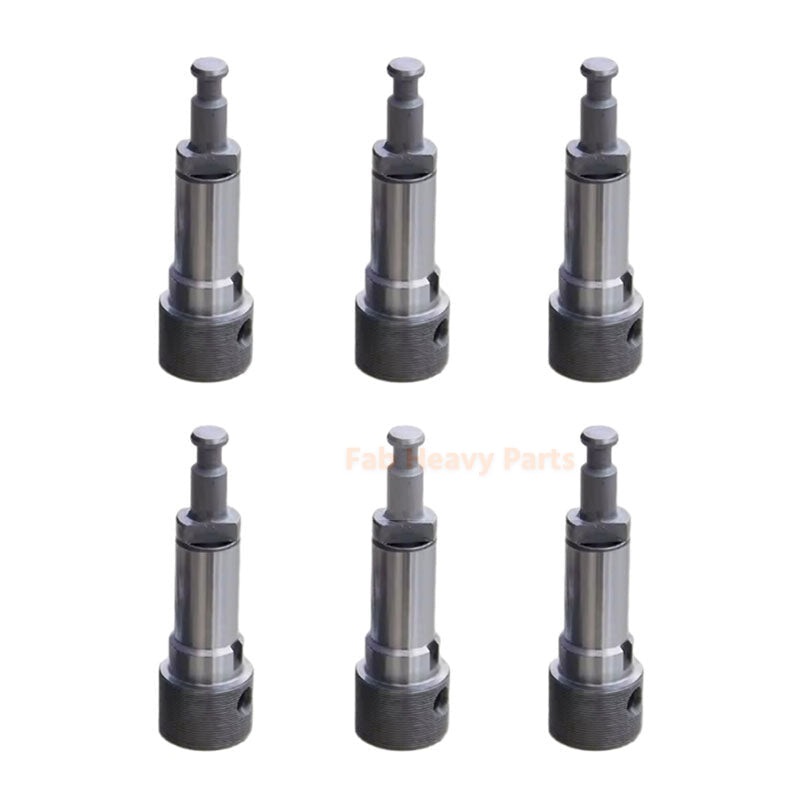 6 Pieces P334 Fuel Injection Pump Plunger 134153-5520 for Isuzu Engine 10P11
