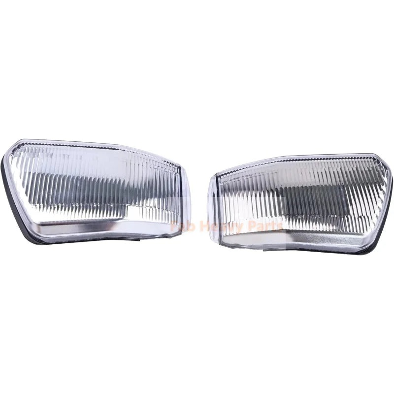 RH+LH Grille Light Lens T1060-30050 T1060-30040 Fits for Kubota Tractor L3130DT L3130HST L3130GST L3130F L3430DT L3430HST L3430GST