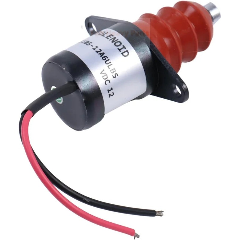 12V Fuel Shut Off Solenoid SA-4741 SA4741 Fits for Woodward 1510S-12A6ULBS 01-04 GM 6.6L