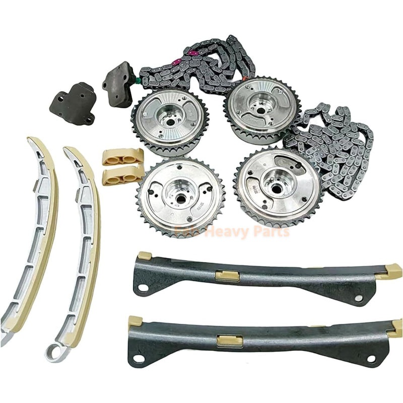 Timing Chain Kit 24350-3CGA1 Fits for Sorento Hyundai Azera Santa Fe Palisade 3.3/3.8L