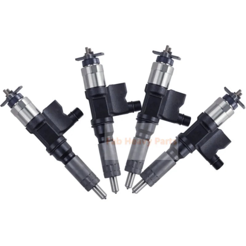 4 Pcs Fuel Injector 2901233100 Fits for 2004-2007 Isuzu 7.8L 6HK1 (LG4) Engine
