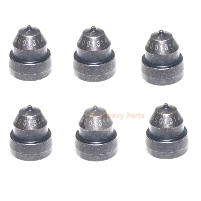 6 Pcs New Fuel Injector Cup 3001314 206572 Fits For Cummins K 10-.008510