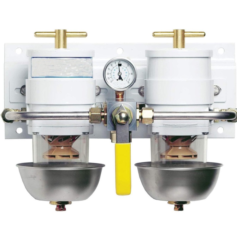 New Fuel Filter Water Separator Compatible With Racor Marine Turbine 75500MAX30