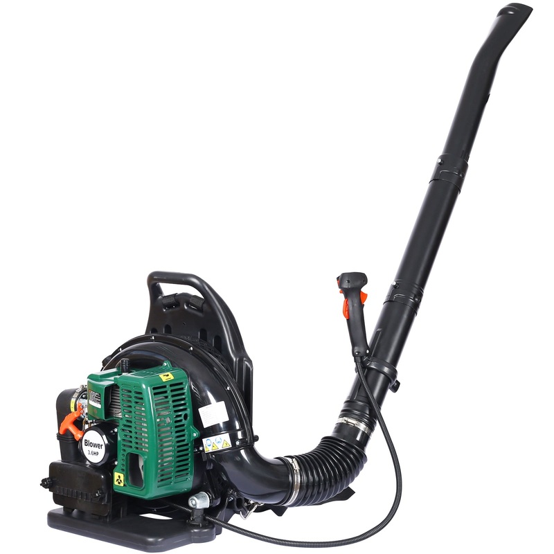 2-Stroke Backpack Leaf Blower Gas 63.3cc 3.6HP 750CFM