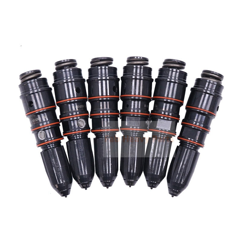 6Piece Fuel Injector 4914308 Fits for Cummins Engine NTC NH N855 NTA855 NT855 Final Clearance