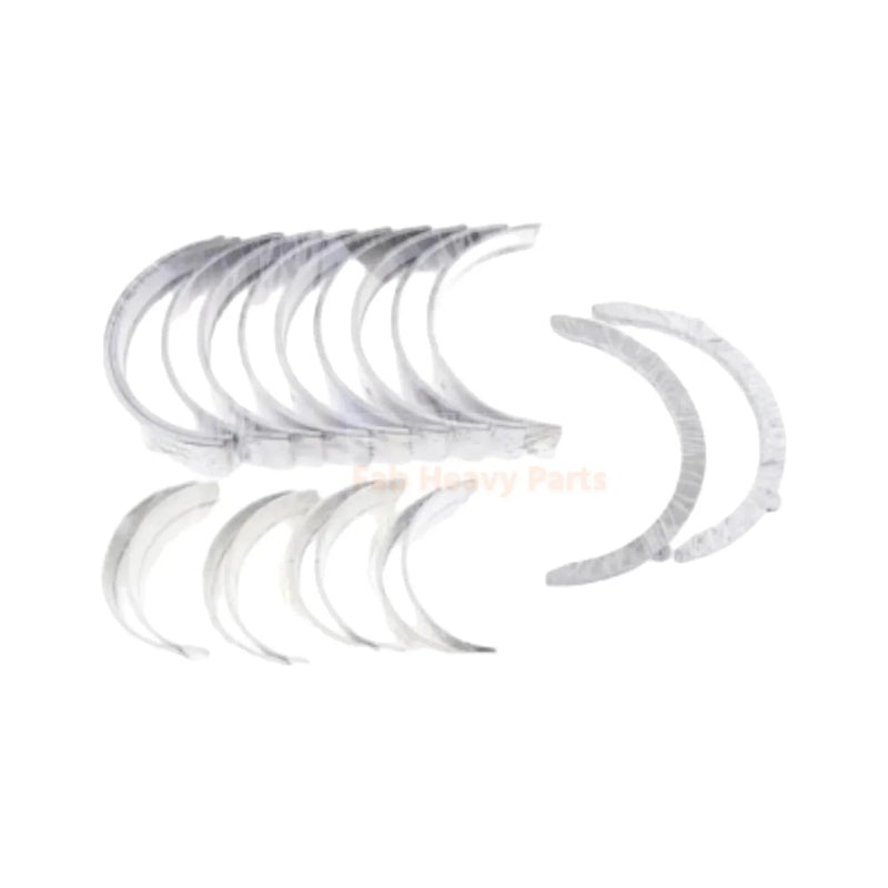 1 Set Main & Connecting Rod Bearing YM123900-23600 12390002800 Fits for Yanmar 4TNV106 4TNV106T Komatsu 4D106 Engine Replacement