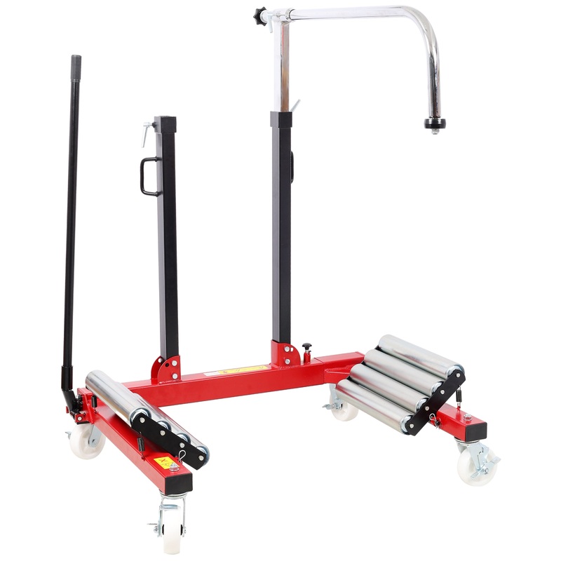 Truck Tractor Tire Wheel Dolly Heavy Duty Portable Dual Wheel Dolly with 2640 lb. Capacity