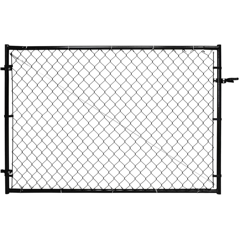 Fit-Right Adjustable Chain Link Gate Kit for Outdoor Decking & Fencing