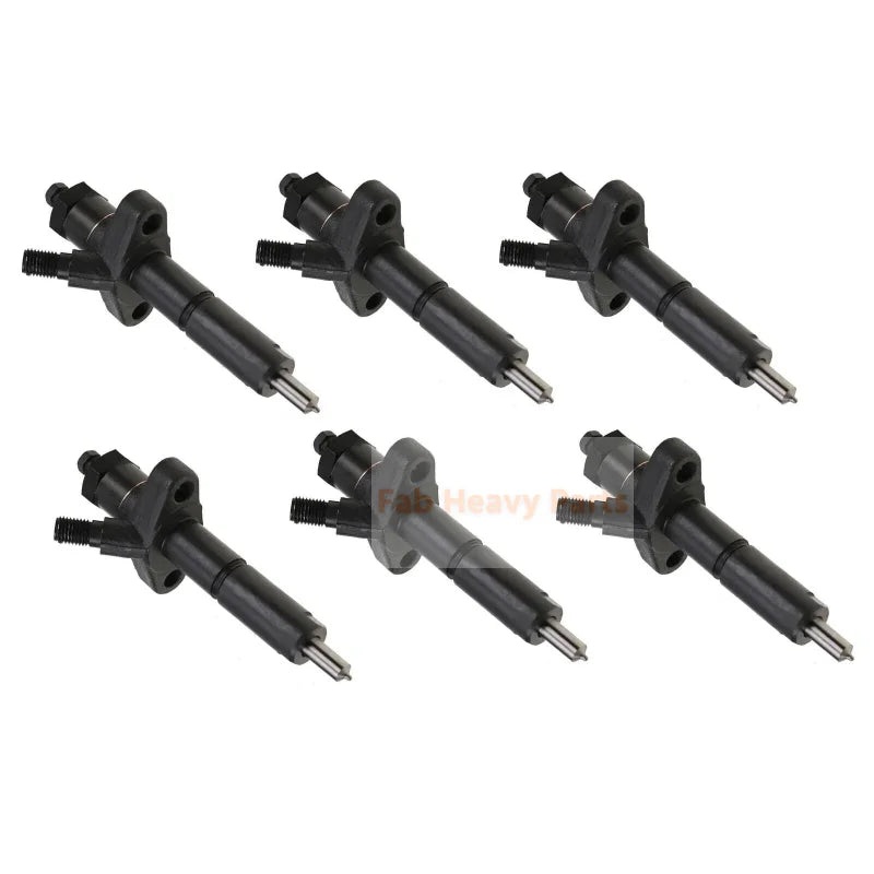 6 PCS Fuel Injector D8NN9F593DB Fits Ford New Holland 333 334 335 3600 3600N 3600R
