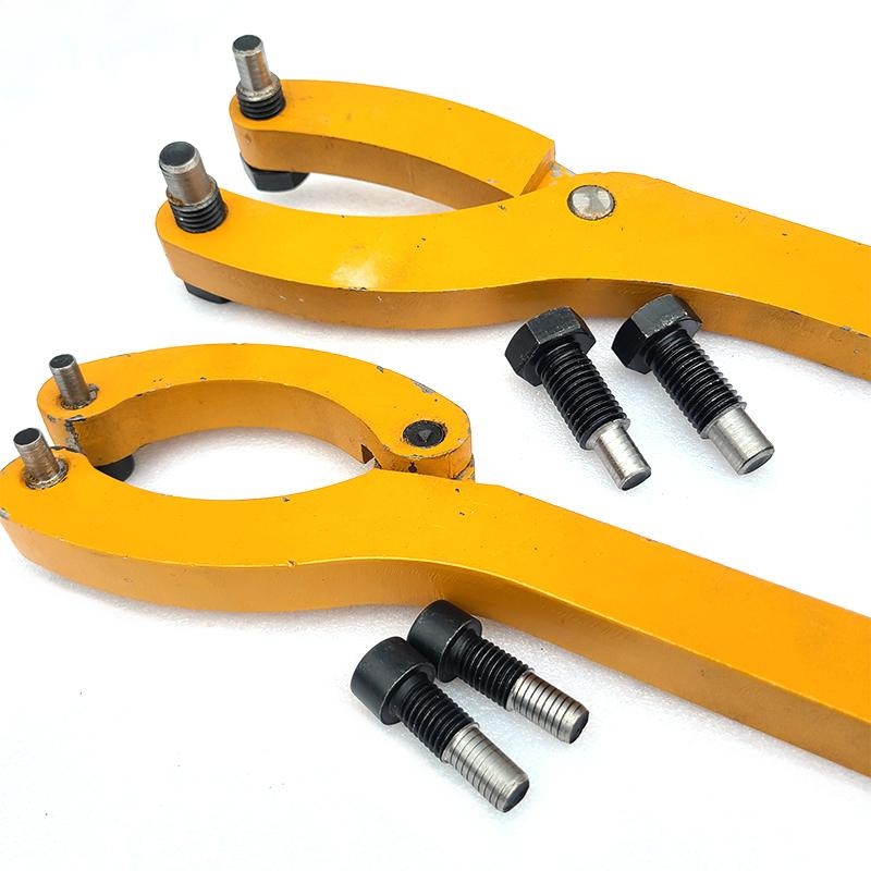 1 PCS Adjustable Hydraulic Cylinder Spanner Wrench Piston Spanner Function Dimension 20-210mm