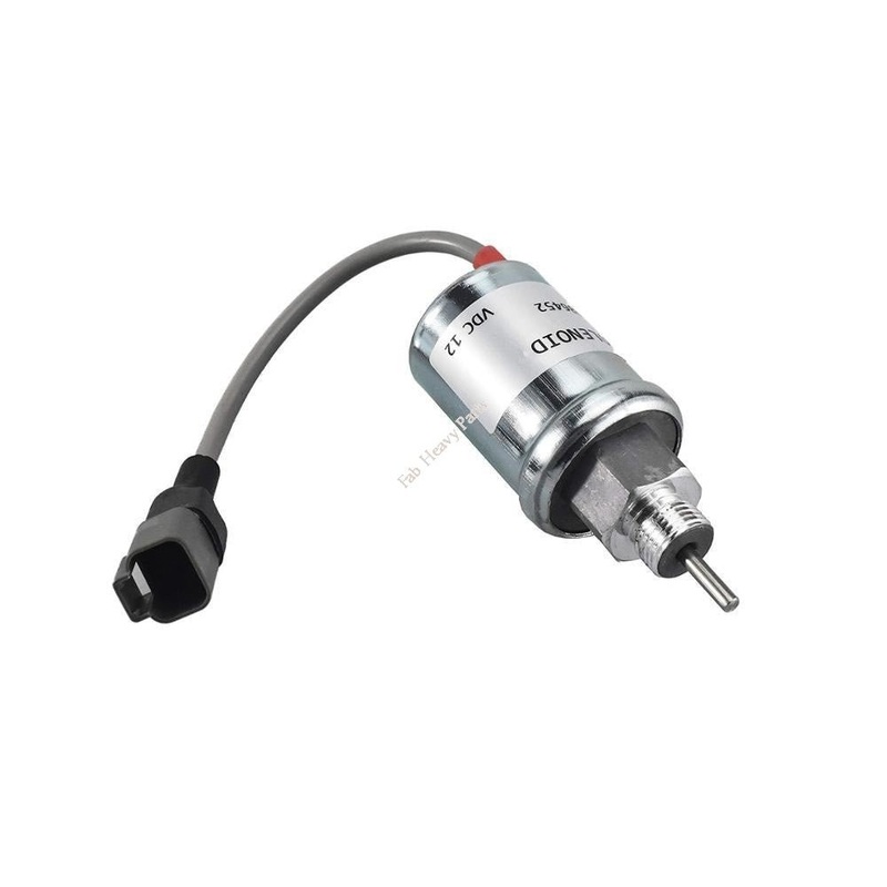 12V Electrical Shutoff Solenoid U85206452 185206520 for Perkins 402D 403D 404D 404C 403C