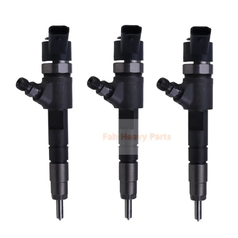 3X Fuel Injector MIU802181 Fits for John Deere 3038E 3039R 3043D 4052R Engine 3TNV84T