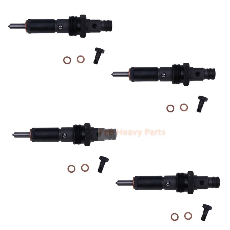 4 PCS Fuel Injector 2853346 0432133771 For New Holland C190 For Case Engine P70 Bosch
