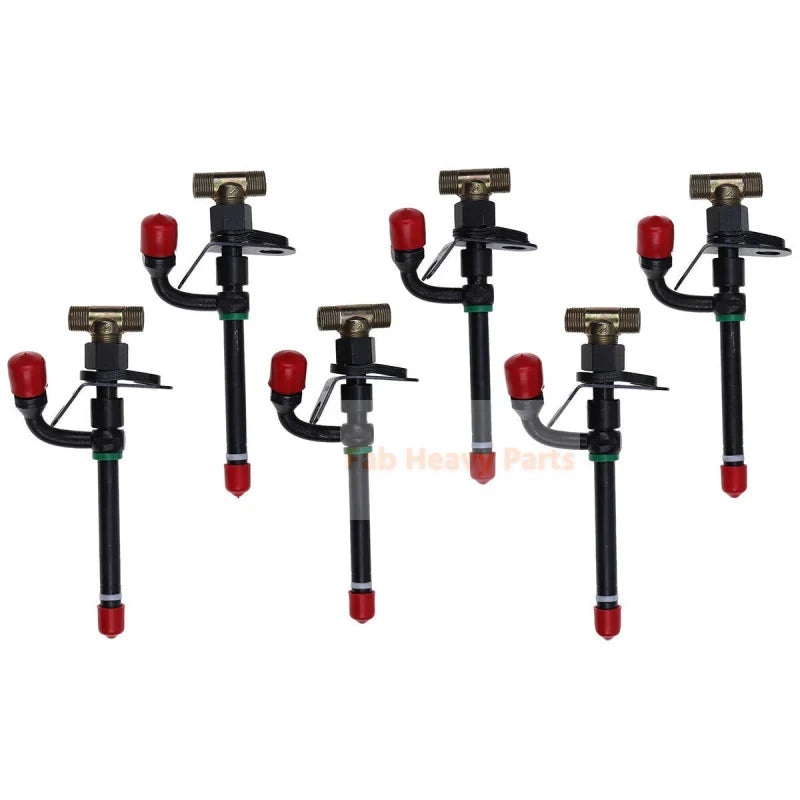 6X Fuel Injector RE38087 RE36939 SE500821 Fits for John Deere 440 4400 4500 595D 690D