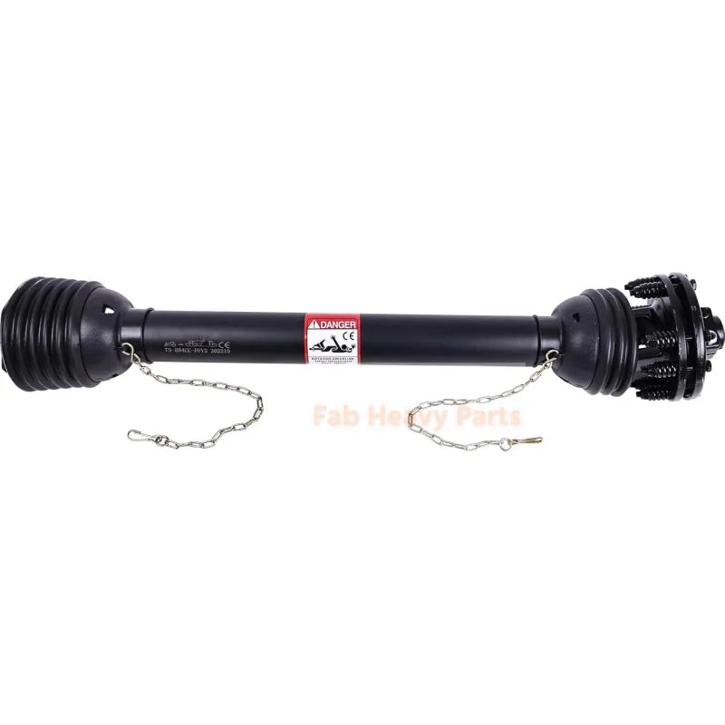 PTO Shaft 1 3/8 6 Spline 46 14106546 AB5091090 Fits for Complete Tractor 3013-6022 Bush Hog 275 285 305 306 SQ7 SQ72 SQ84 JD 603 613 616 717 Kubota L360 L366 LM378