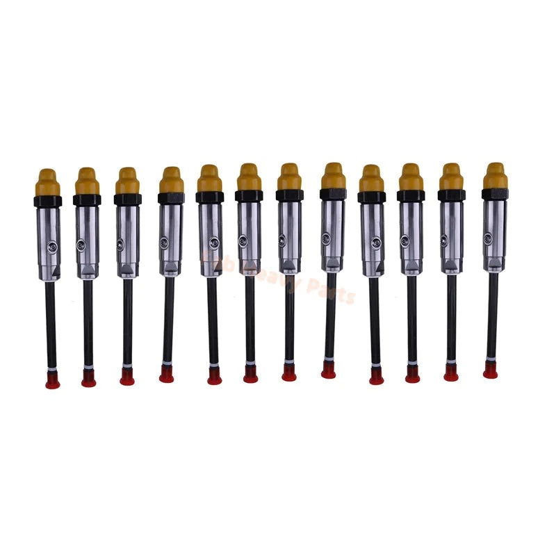 12 PCS Fuel Injector 0R-9943 0R9943 Fits for Caterpillar CAT Engine 3406 3406C 3408 3408C 3412 3412C Tractor D8N D8R