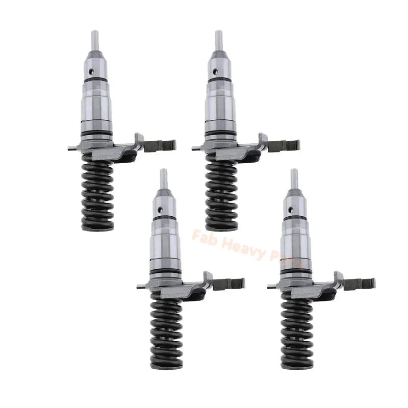 4 PCS Fuel Injector 127-8207 1278207 Fits for Caterpillar CAT Engine 3114 3114T Paving Compactor CB-434 CS-563 CP-563