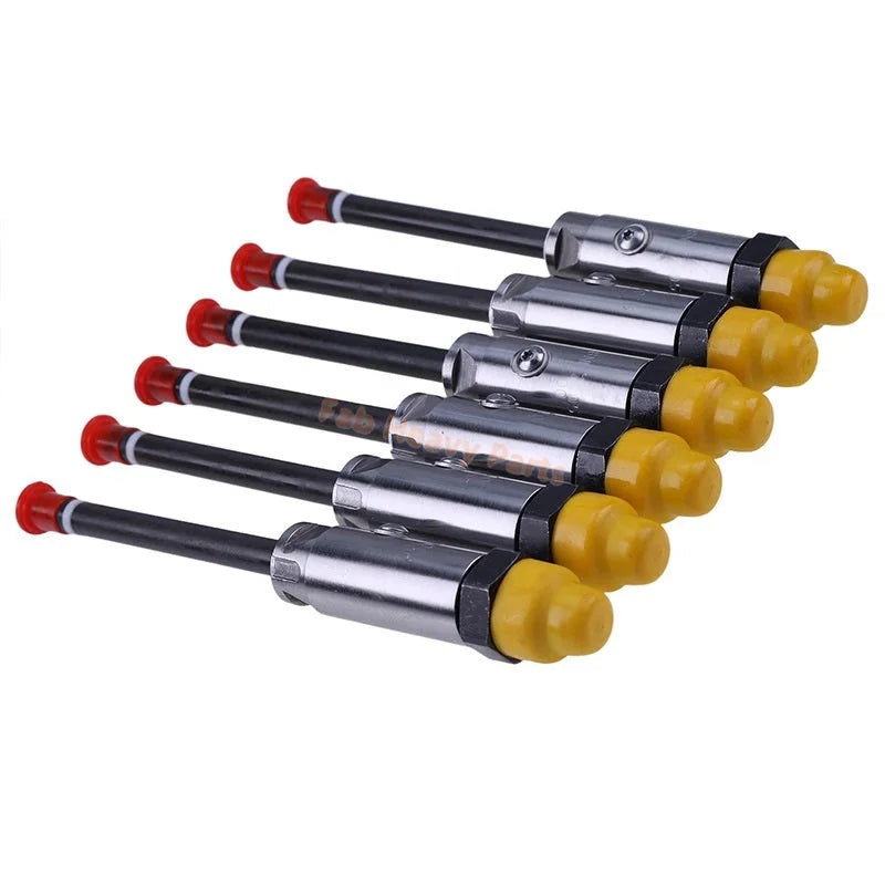 6 PCS Fuel Injector 0R-3418 0R3418 Fits for Caterpillar CAT Engine 3304 3304B 3306 3306B Excavator 215 219 225 229 235 E240 E300