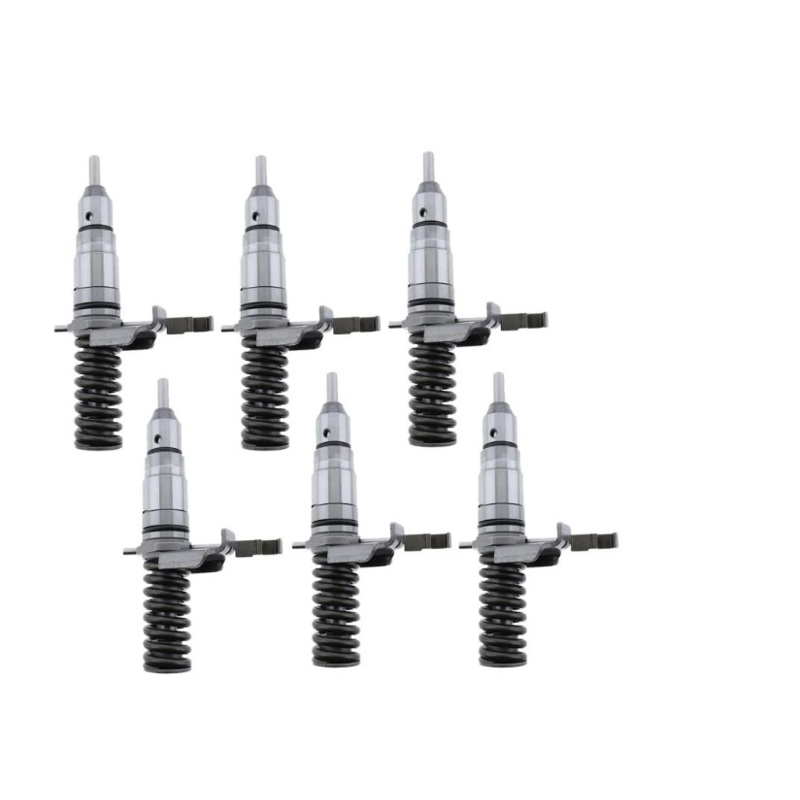 6 PCS Fuel Injector 127-8207 1278207 Fits for Caterpillar CAT Engine 3114 3114T Paving Compactor CB-434 CS-563 CP-563